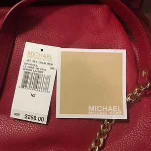 Michael Kors Red Shoulder bag large